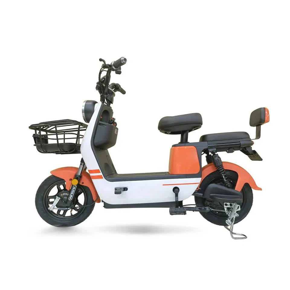 2024 Hot Sale Electric Bike Scooter 2 Wheel Ebike 400W 48V Electric Cycle Electric City Bicycle for Adults image 2