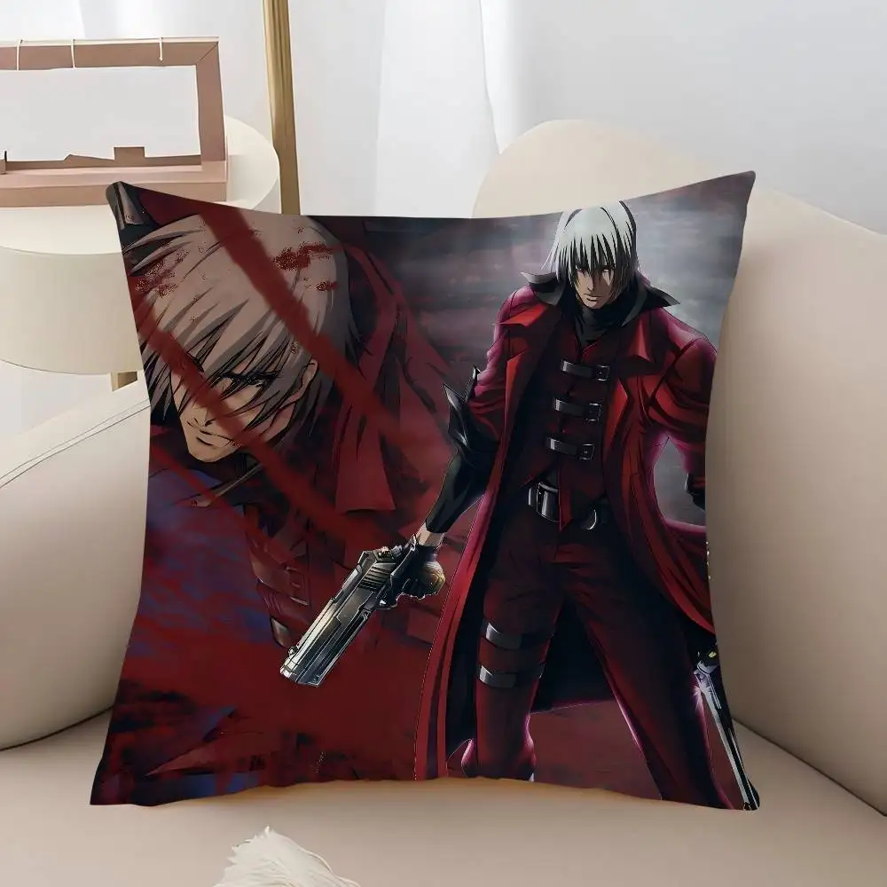 الشيطان قد يبكي-S أنيمي غطاء الوسادة 30x50 البوليستر وسائد أريكة وسائد رمي الزخرفية ديكور المنزل غطاء وسادة