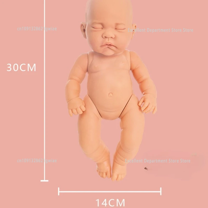 12-calowa lalka Reborn z śpiworem, lalka noworodek, zabawka dla dziewczynek, zabawka ukojenia, prezent urodzinowy, prezent świąteczny dla dzieci