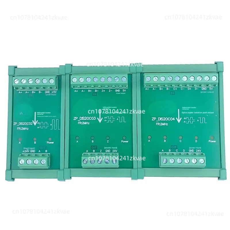 Differential Converter Encoder Signal Converter TTL To HTL 5 To 24 Differential To Collector Single-ended