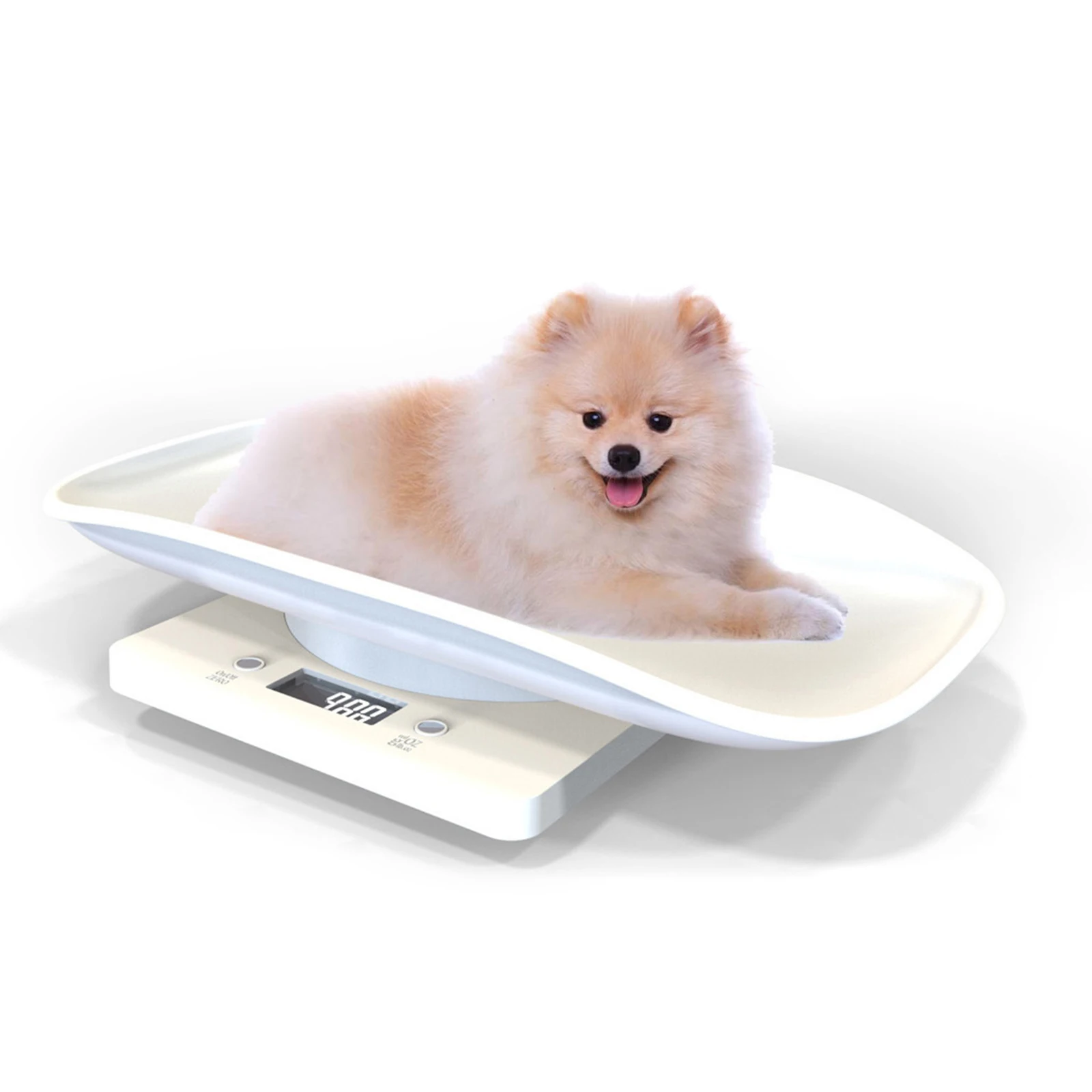 Portable Digital Newborns Weighing Scale LCD Display Pet Dog Cat