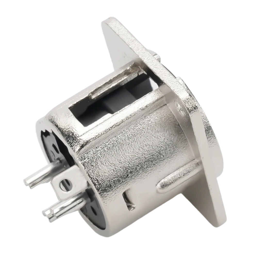 Enchufe XLR de 3 pines macho hembra montaje en Panel enchufe de chasis conector de Audio con conector de micrófono con terminales de soldadura para Patch Bay Snake Cabl