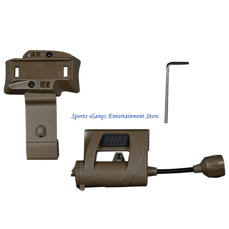 

G7NF Свет для шлема для страйкбола, аксессуары для быстрых шлемов, военный фонарь для шлема