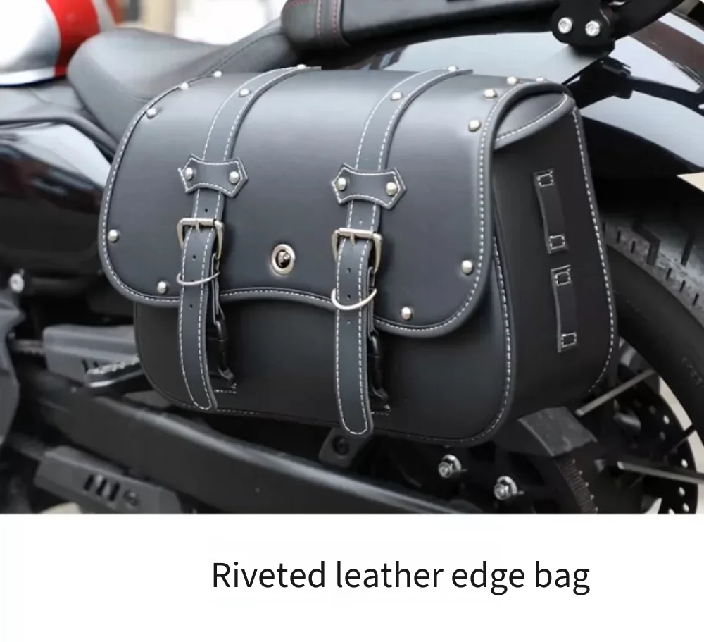 For Honda CL300 Scrambler Motorcycle Side Storage Soft Bag Retro Style Luggage Pouch Motorbike Modification Accessories