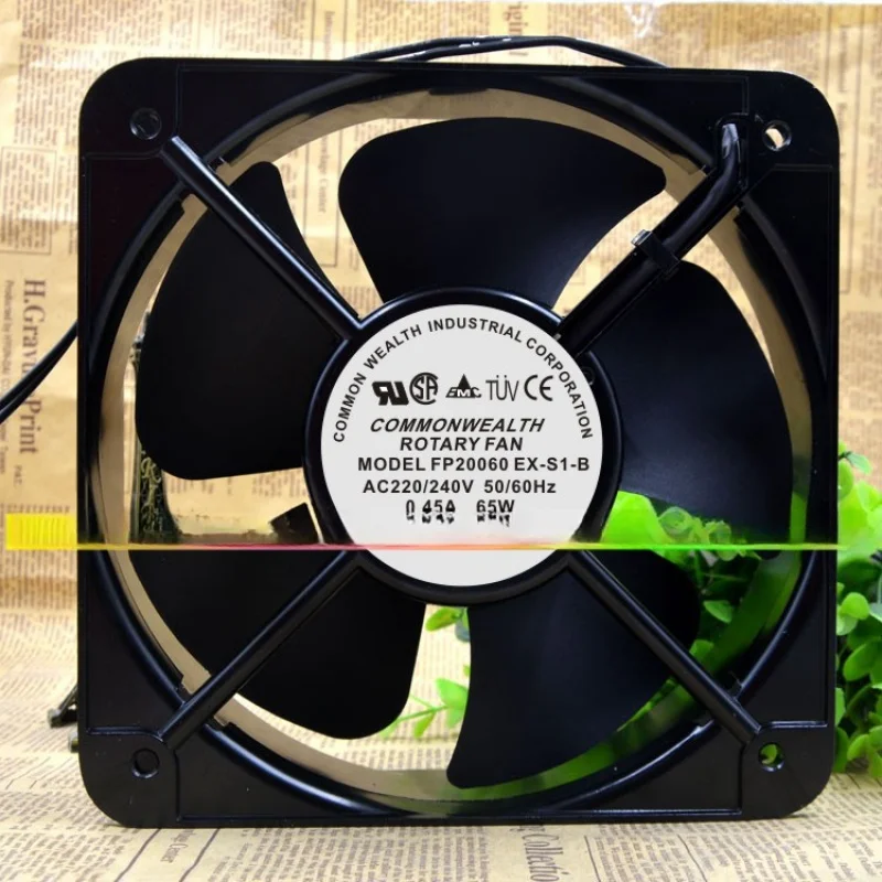 

FP-20060EX-S1-B 20060 20cm 220V 65W Axial Cooling Fan FP 20060EX S1 B