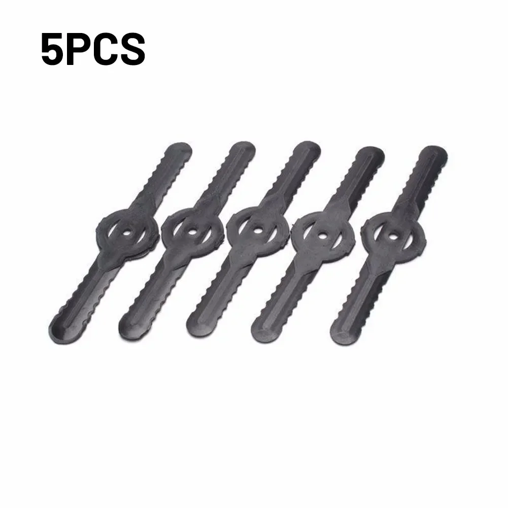 

Set Grass Trimmer Blades Parts Replace 5/10 Piece Accessories For Electric Grass Trimmer For Garden Lawn Mowers Black