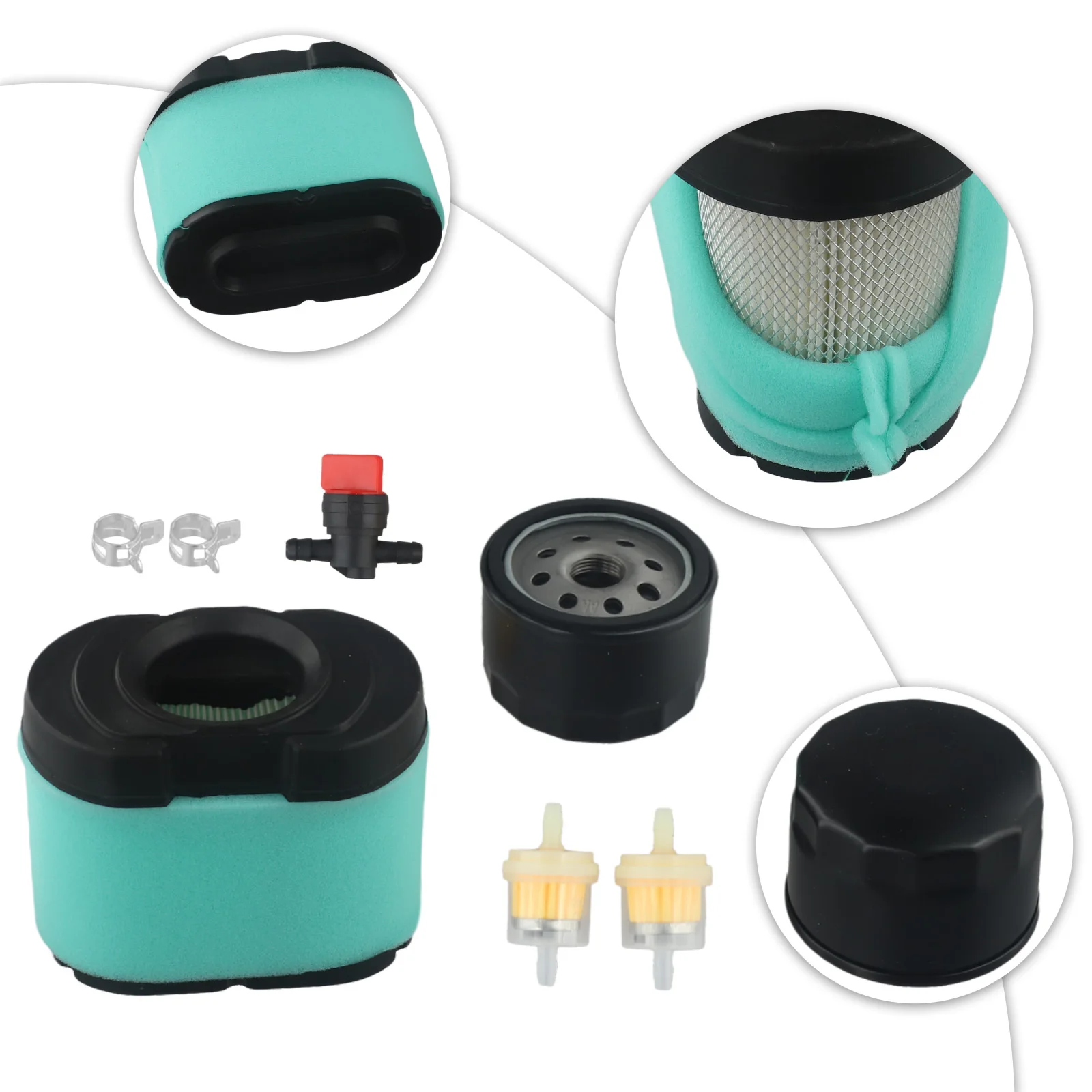 Comprehensive Maintenance Kit Featuring Essential Air & Oil Filtration Components Compatible with Various ZTRs on the Market