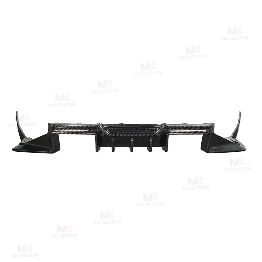 TK Style Dry Carbon Fiber Rear Bumper Lip Diffuser for BMW G87 M2 2023+ Rear Diffuser Bumper Lip Splitter Car Accessories
