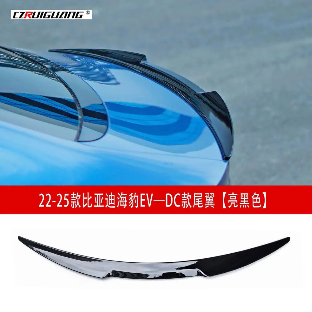 Voor Byd Seal Accessoires Seal Ev 2022-2025 Gemodificeerde Zwarte Samurai Body Kit Jdm Spoiler Voorste Lip Side Rok diffuser Separator