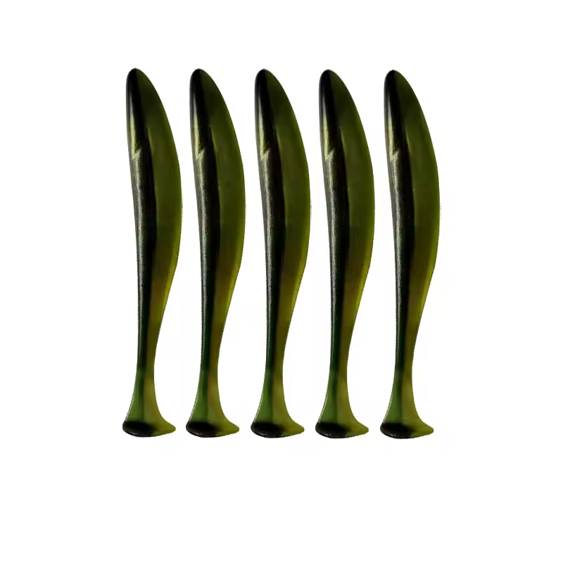 Fishing Lure 55mm 70mm 90mm T Tail Worm Soft Bait Jigging Wobblers Tackle Bass Pike Artificial Silicone Swimbait - Image 9