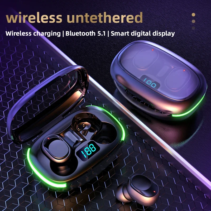 Y70 Headphones Bluetooth Earphones Wireless Headset Mini Earbuds Wireless Charging Microphones Fones TWS Bluetooth Watch Phone