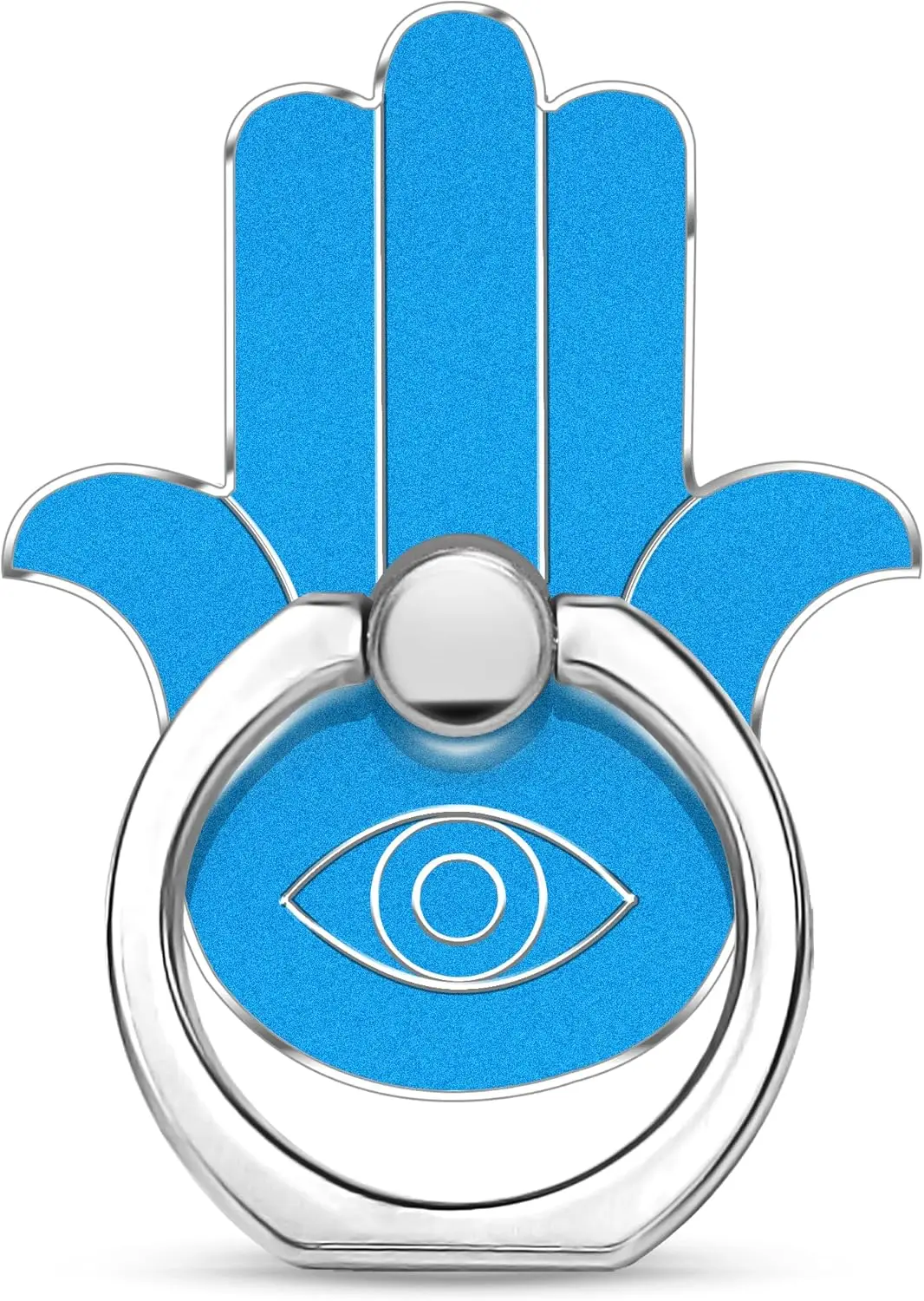 

TACOMEGE Hand Phone Grip Holder, Evil Eye Phone Ring Stand Compatible with Smartphone, Tablet, E-Reader, Etc (PHGR-BL)
