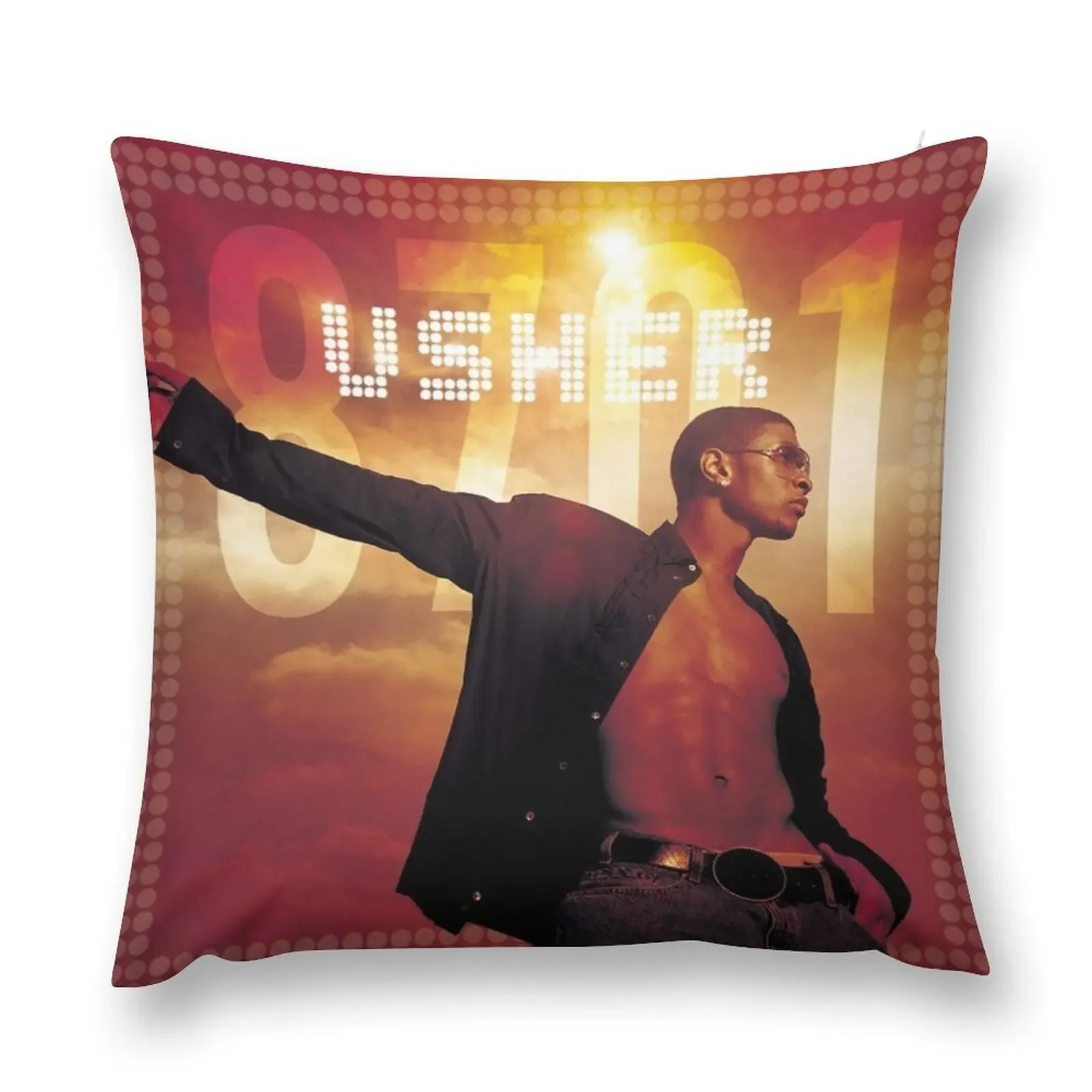 

Usher 8701 Throw Pillow covers for pillows Sofa Cushions Cover pillow cover christmas Custom Cushion Photo pillow