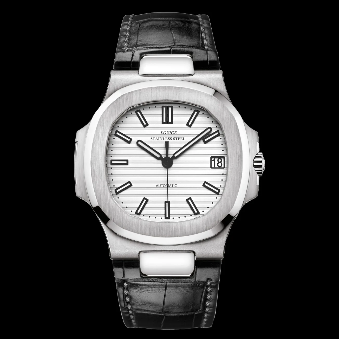 2025 최고 럭셔리 브랜드 일본 석영 시계 남자 스테인레스 스틸 군사 시계 인과 패션 비즈니스 시계 남성 손목 시계