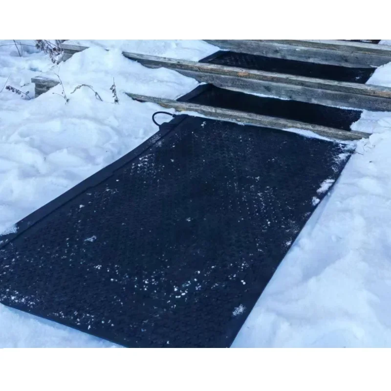 Junuan Walkway Driveway Stairs Energy Saving Snow Melting Electric Heating Mat Ice Away Sidewalk Energy Saving Heating Mat