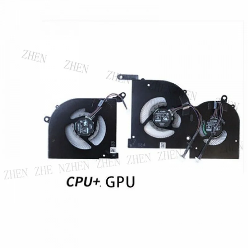 

Y CPU & GPU Cooling Fan New for MSI GS66 Stealth 10SD 10SGS 10SF 10SE MS-16V1 WS66