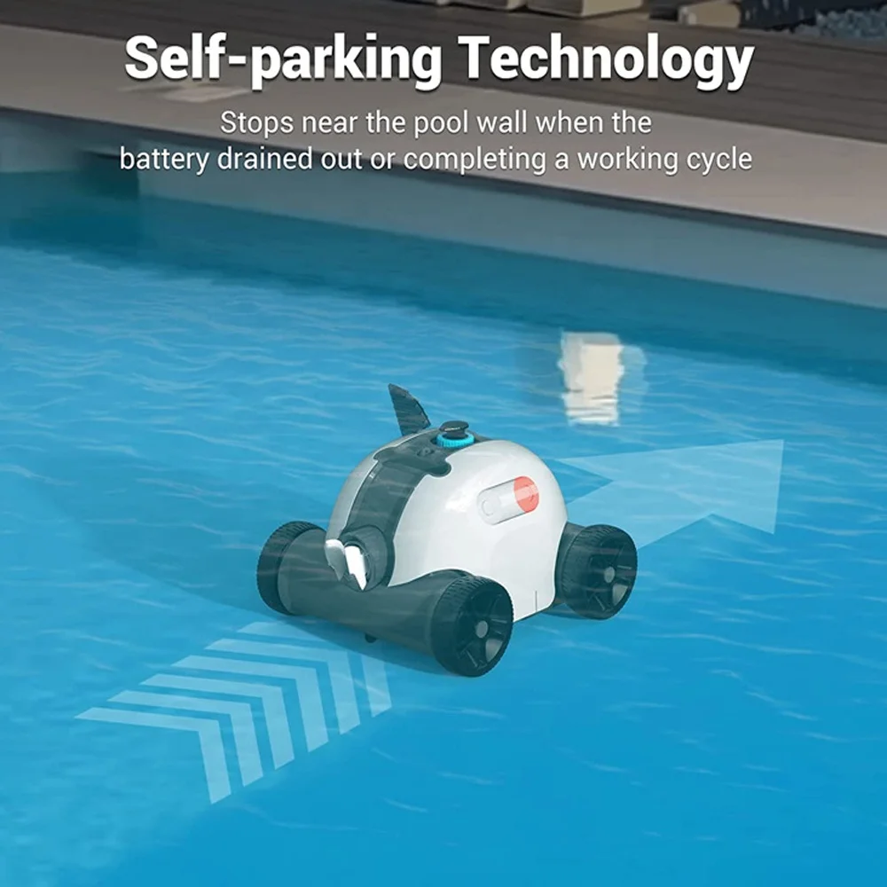 Swimming Pool Electric Vacuum Cleaner Intelligent Cleaning Robot Wireless Pool Cleaner