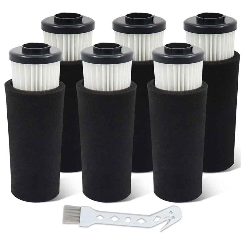 Vacuum Filter For Dirt Devil Upright Vacuum Cleaner, Pre Motor Odor Trapping Filter Set, Replace Part AD47936