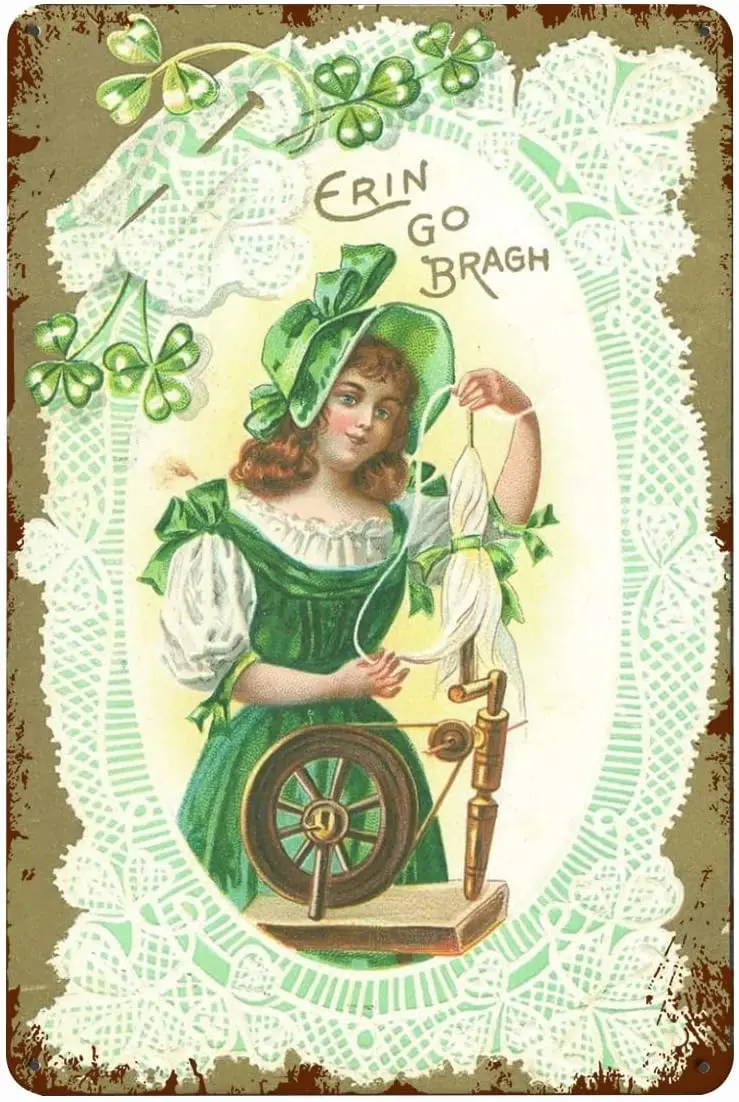 St Patrick Day Tin Signs Retro Vintage for Cafe Bar Pub Wall Decor Metal -aluminum sign