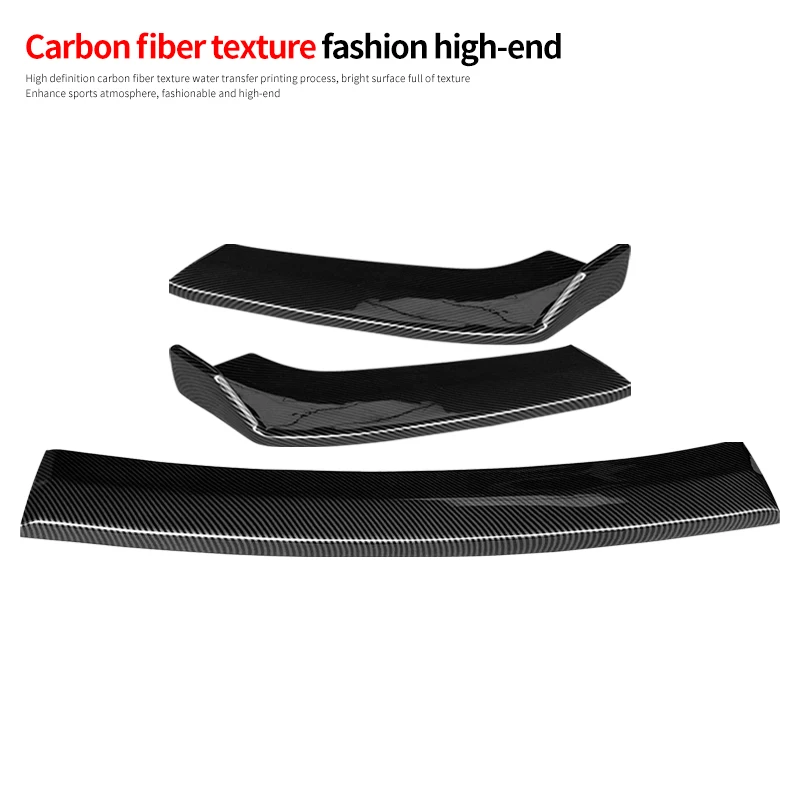 Car Body Kit Accessories BMW X1 F48 2016-2019 Front Bumper Splitters Lip Spoiler Side Skirts Extensions Rear Wrap Angle ABS