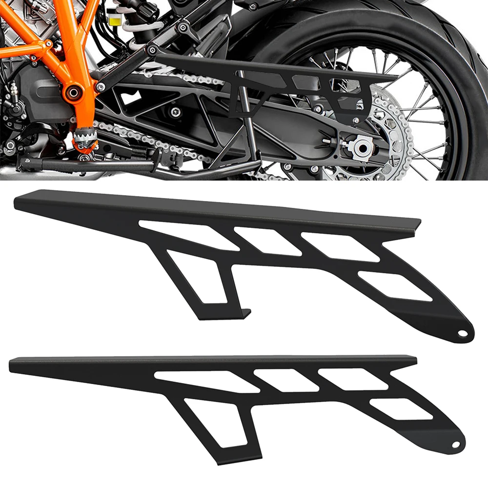 

Motorcycle Chain Guard Protector Protection Chain Cover For 400 SC SX SXC Super Comp 400 LC4 LS-E/MIL 400 TXC LC4/R LC4/E