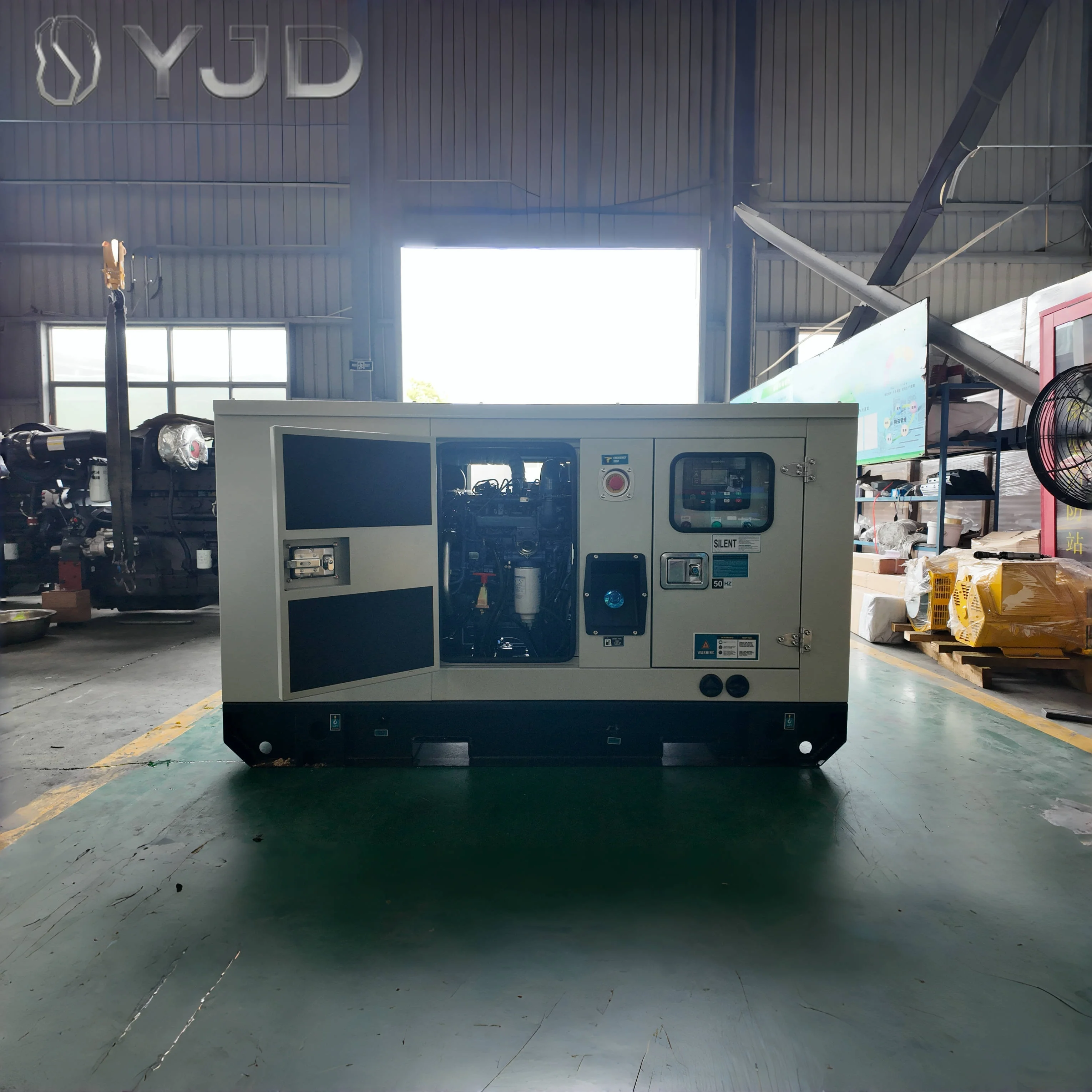 Silence 380V 3 Phase Diesel Generators 20kw-80kva 60Hz Water Cooling Alternator with ATS Option 230V Rated Voltage
