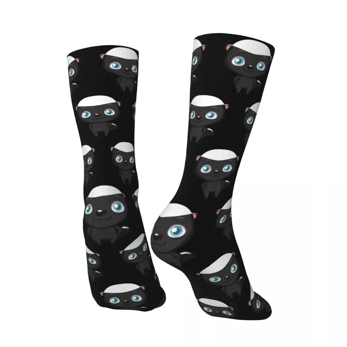 Honey Badger  cosy Unisex Socks Running Interesting Four Seasons Socks