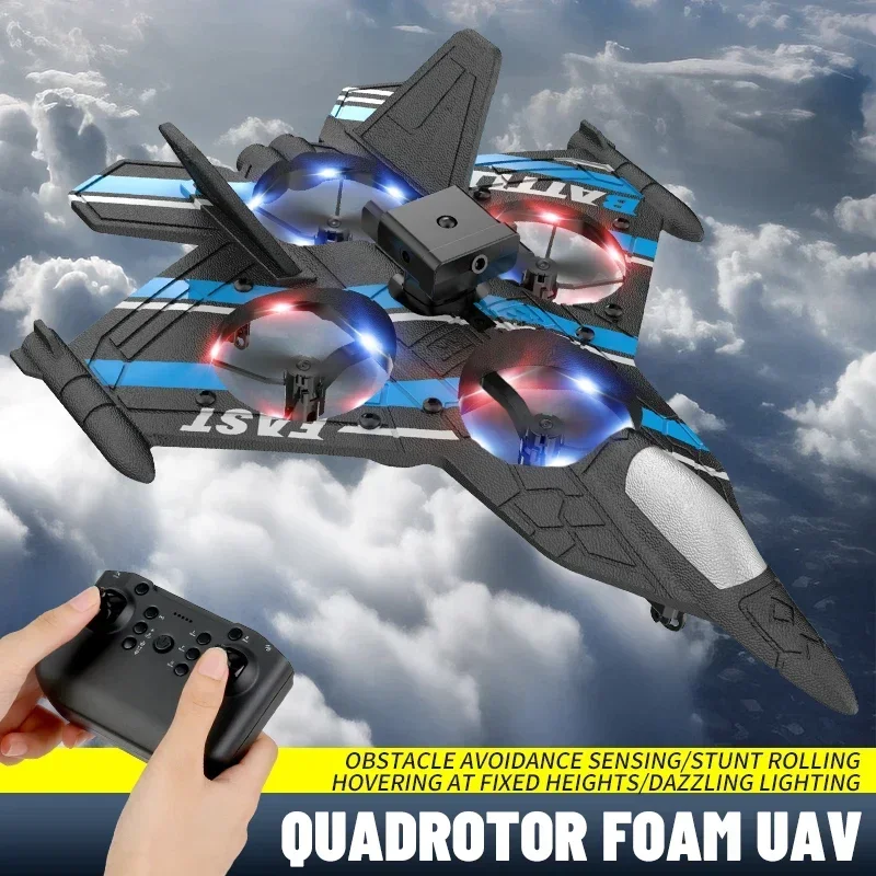 RC Airplanes Stunt Air Vehicle Obstacle Avoidance  Foam UAV Camera Electric Fixed Wing Model Fixed Wing Model Plane Boys Toys