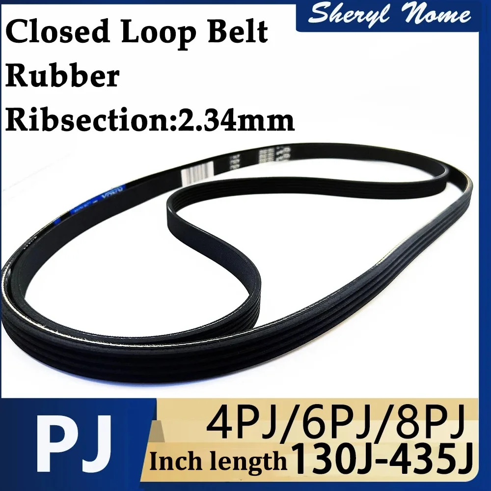 Rubber multi wedge belt PJ multi groove belt grinder transmission belt air compressor belt automotive engine belt