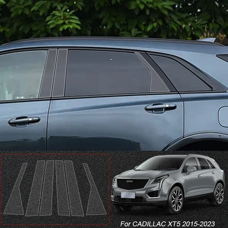 

B Pillars TPU Car Protective Film Auto Window Body Paint Sticker Accessories For CADILLAC CT6 LYRIQ VISTIQ XT4 XT5 XT6 CT5