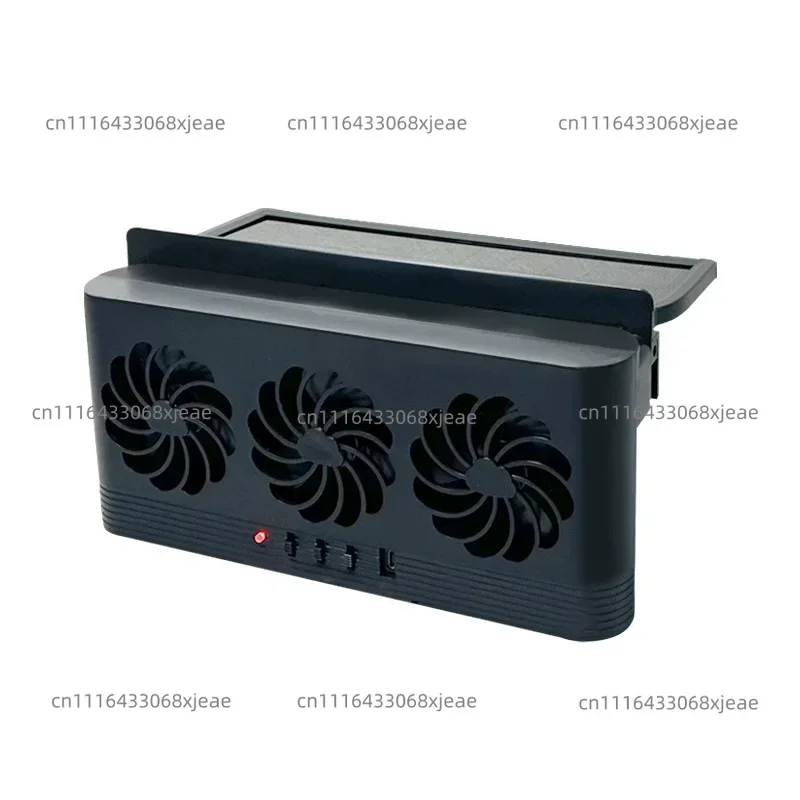 Summer 3-in-1 Solar Car Exhaust Fan, Window Ventilator, Cooling & Smoke Extraction Fan
