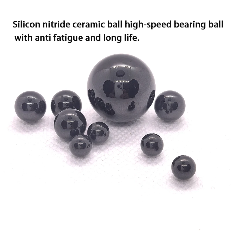 G5 Grade Si3N4 High Precision Silicon Nitride Ceramic Balls 2mm-30mm High Hardness Wear  Resistant Industrial Bearing Balls