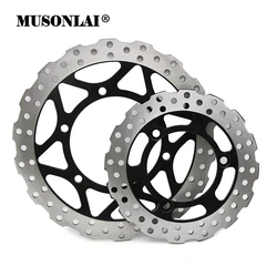 290mm 220mm 5mm Motorcycle Front Rear Brake Rotor Disc Brake For Kawasaki Ninja 250R EX250 EX250R ABS 2008 2009 2010 2011 2012
