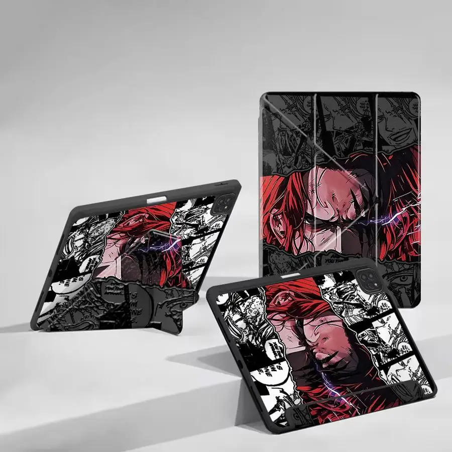 One Piece Cool Holder Cover Tablet Case For iPad Pro 2025 Air 4 5 M3 M2 M4 11inch Pro 11 10 9 8 7 th 12.9inch Mini 6 7