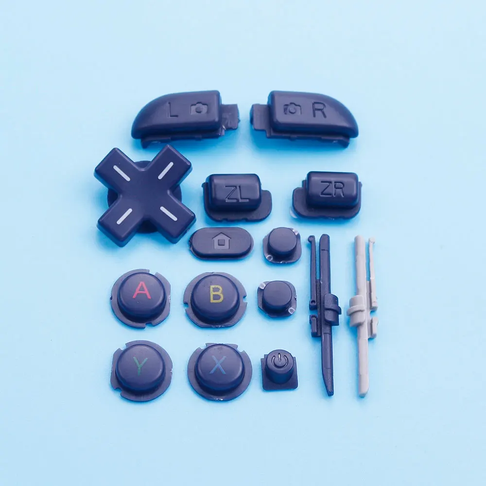 1 Satz Abyx-Tasten l r zl zr Home-Schalter Netzschalter für neue 3ds xl ll Controller-Tasten Komplett satz Reparatur Ersatzteile – Detail 10