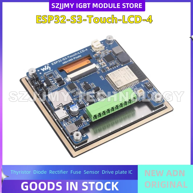 

ESP32-S3 4-inch LCD touch screen development board supports Wi Fi and Bluetooth LVGL development NEW ORIGINAL IN STOCK
