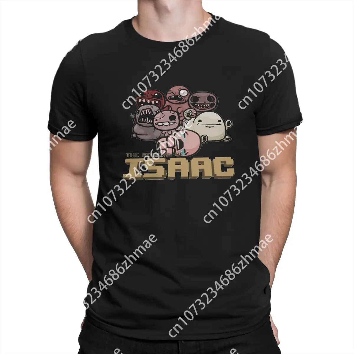 Cry Unique TShirt The Binding of Isaac Game Casual T Shirt Newest Stuff For Adult