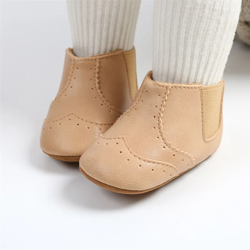 

Baby Girls Boots Soft Sole Non-slip First Walker Shoes Toddler Shoes for Fall Winter