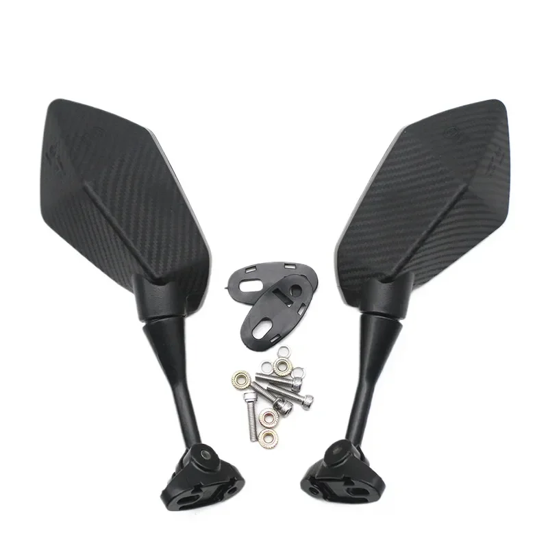 Motorcycle Rearview Mirror High Definition Wide Angle View Anti Vibration Handlebar End Mirrors Compatible with CFMOTO