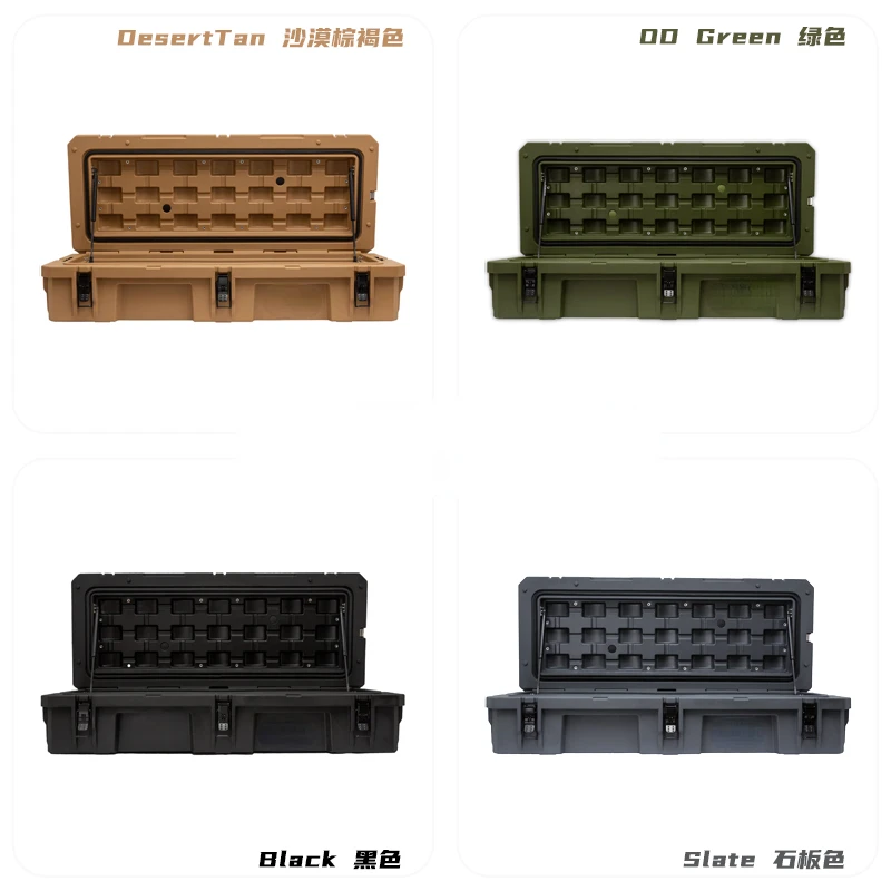 Off-Road Vehicle Outdoor Roof Equipment Box Three-Proof Box Storage Box Outdoor Storage Storage Rotational Moulding