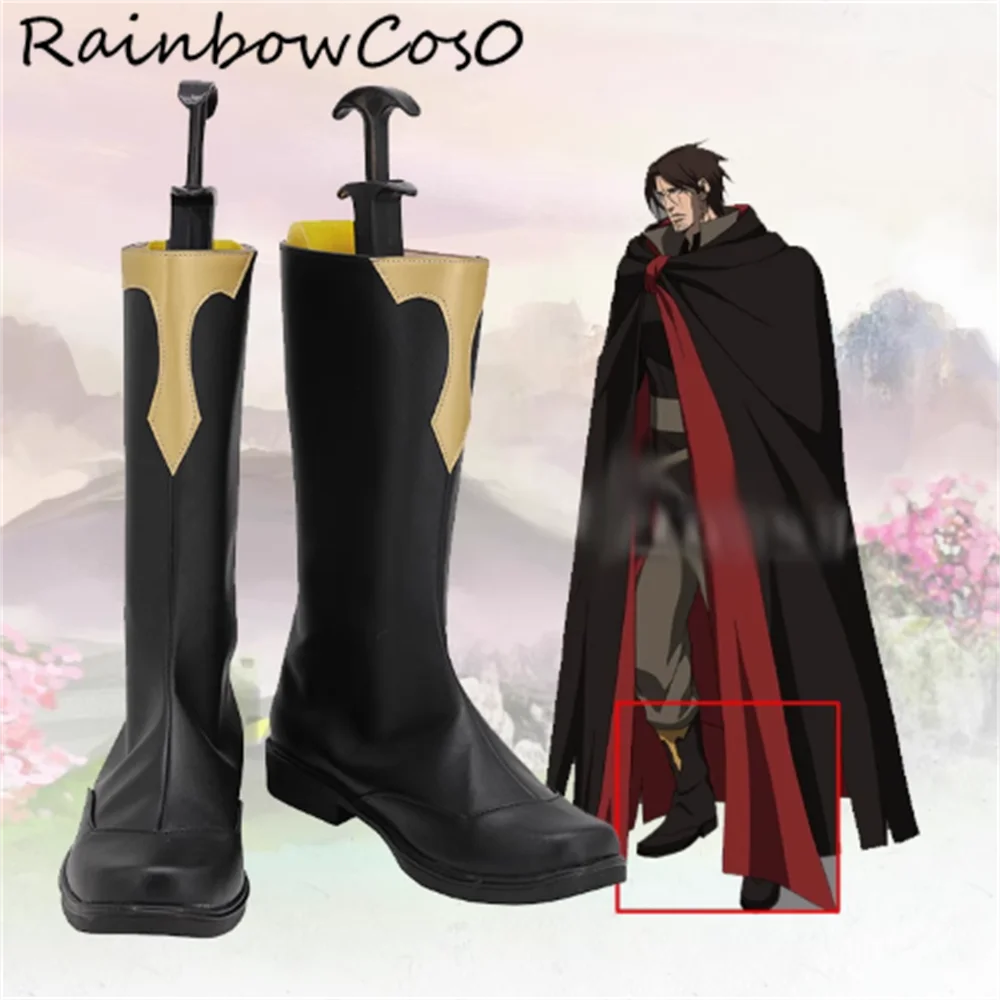 

Belmont Belmondo Castlevania Cosplay Shoes Boots Game Anime Party Halloween RainbowCos0 W5204