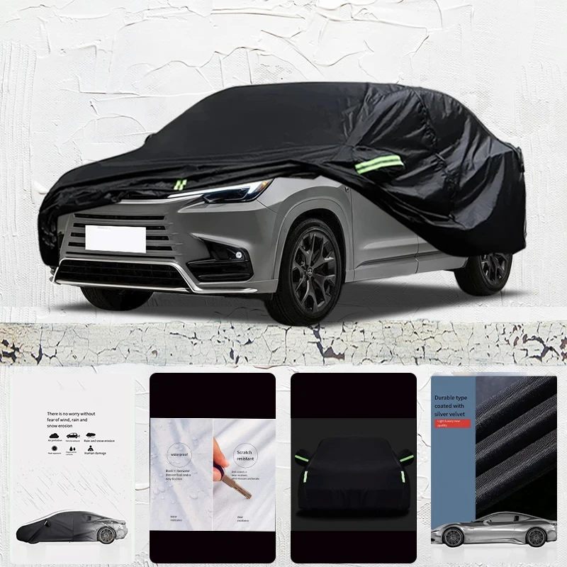 

For-Lexus-TX-Anti-UV-Sun-Shade-Rain-Snow-Resistant-Dustproof-Black-cover-Car-umbrella-Full