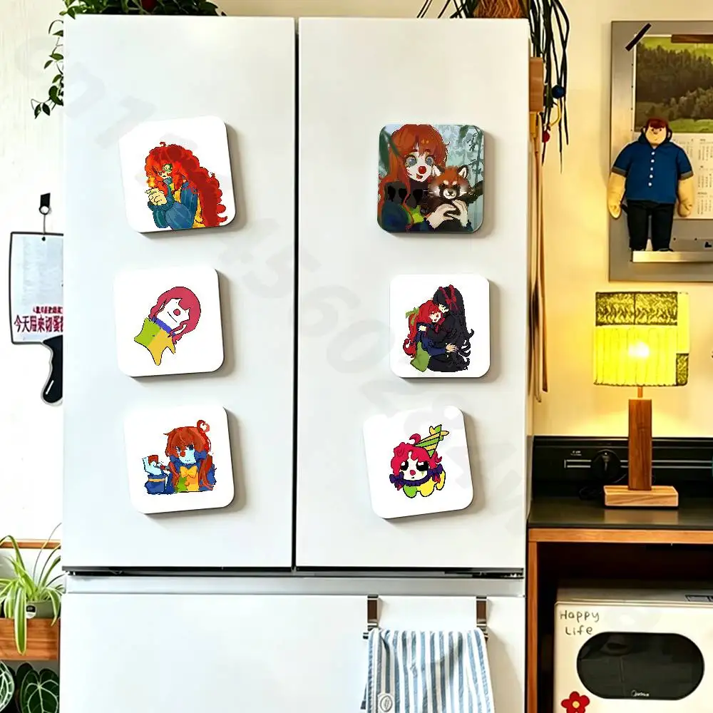 HONK Moe A R-Regect Fridge Magnets Magnetic Refrigerator Memorial Gifts For Kitchen Office Locker Travel Home Deco
