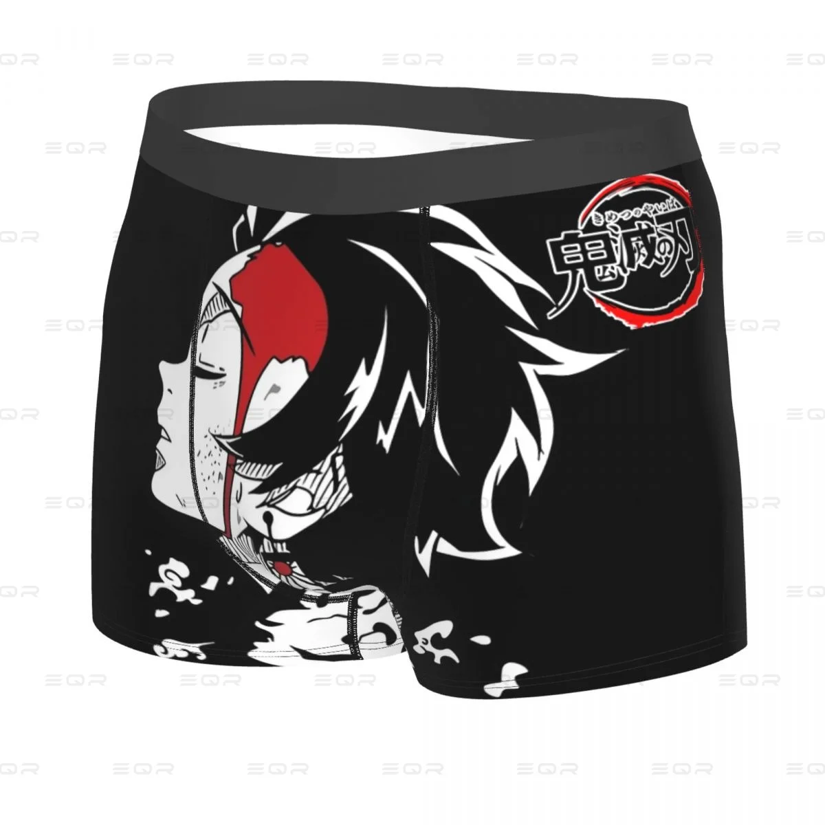 DEMON SLAYER Men's Boxer Briefs,Highly Breathable Underpants,High Quality 3D Print Shorts Gift Idea