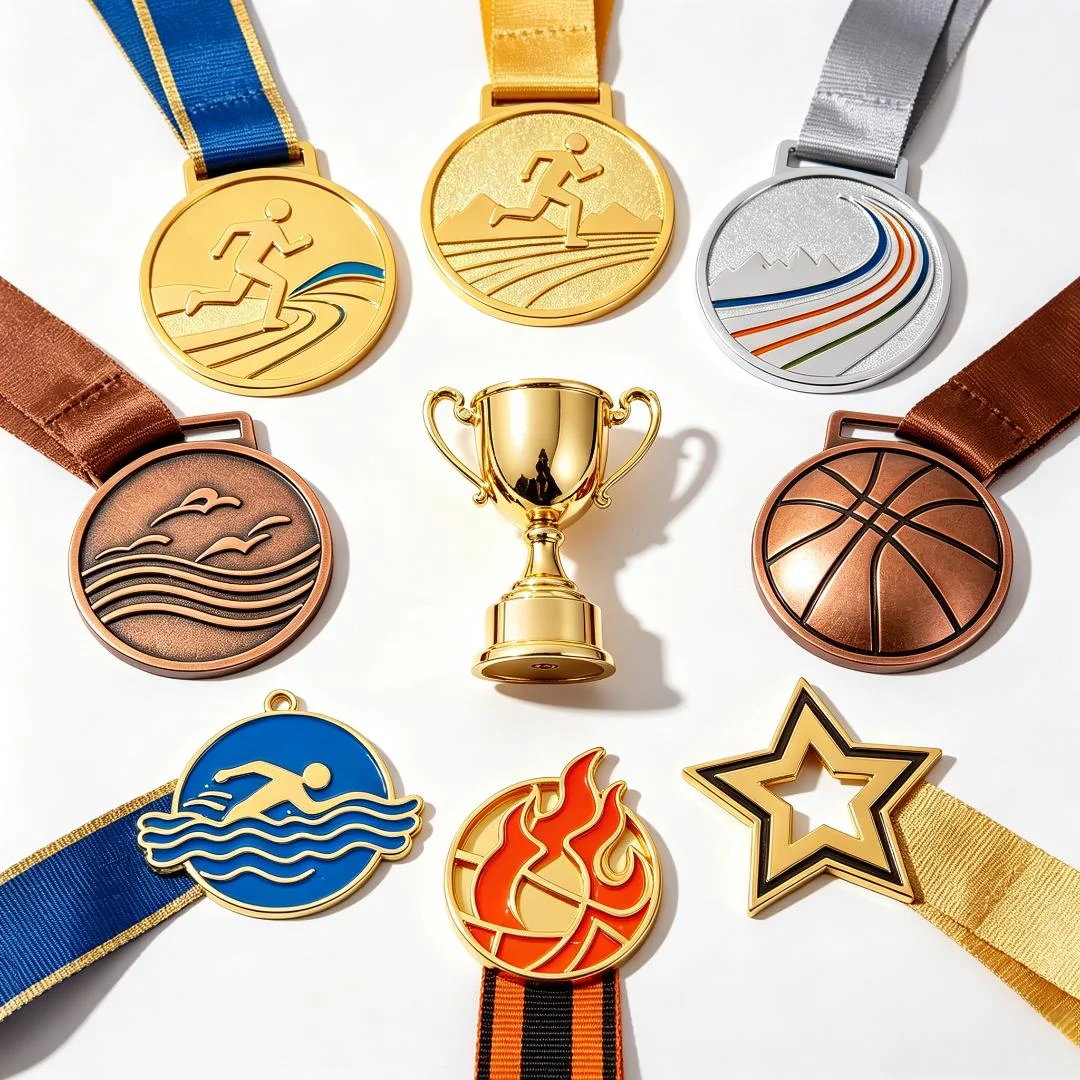 Hot Sale Medal Sport Triathlon Swimming Running Run Marathons Cycling Medal 3D Dance Gymnastics Bodybuilding Medals to Customize