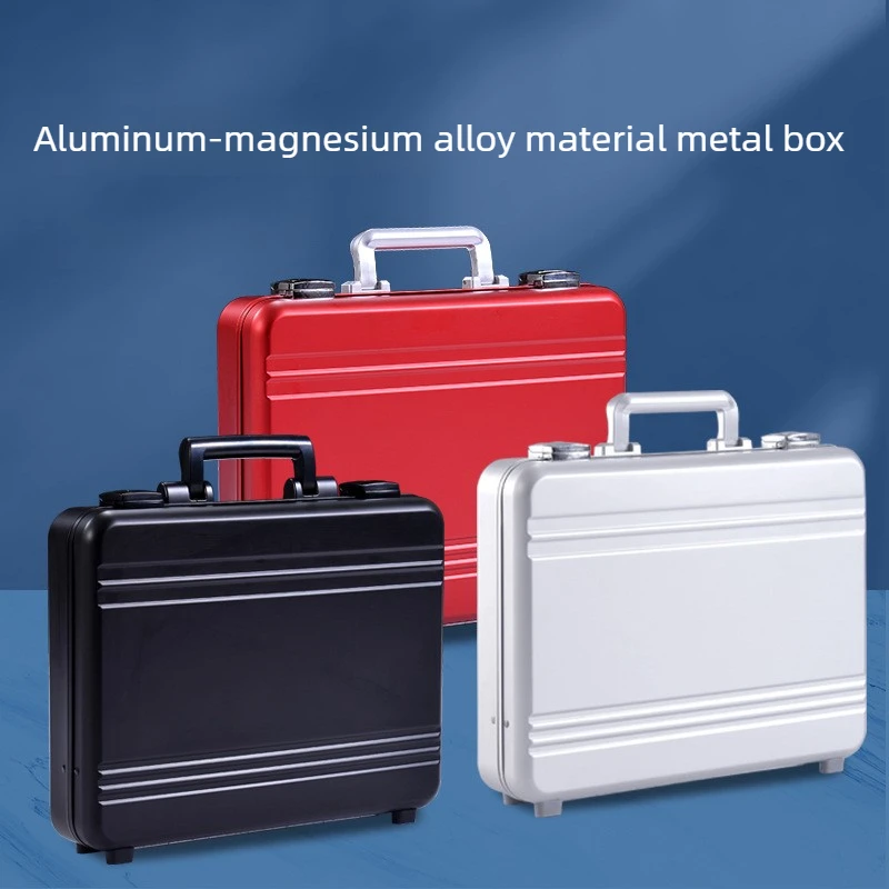 Suitcase Laptop Computer Case Instrument Printer Protection Case Earthquake Protection Password Lock Toolbox Document Storage