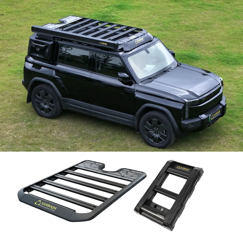 

Side Ladder for Car Roof Luggage Rack Made of High Quality Aluminum Alloy Suitable for 2023-2025 Chery ICAR03 Car Accessories