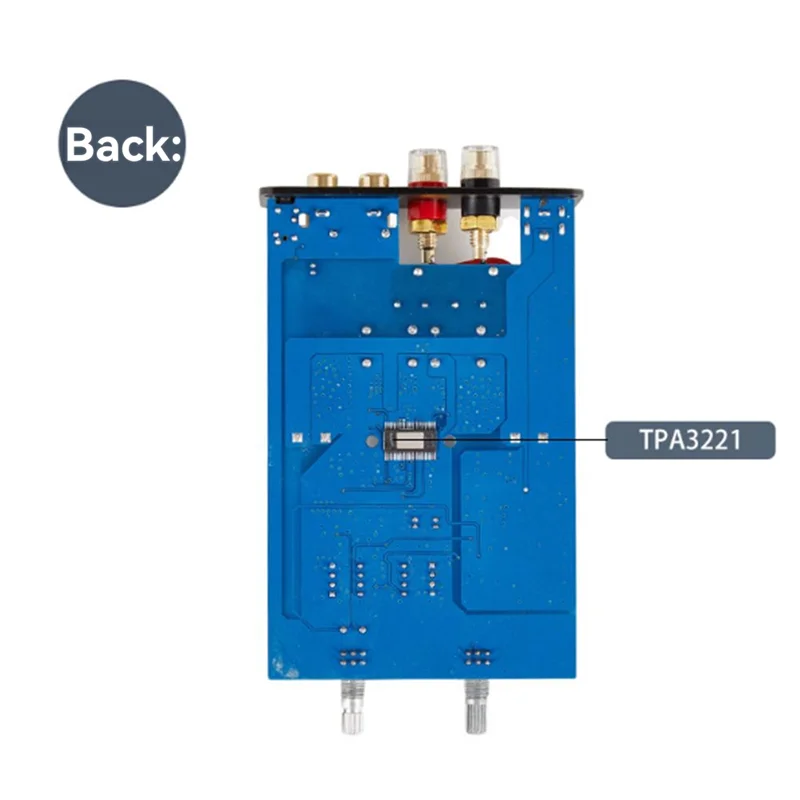 

A99E-D200P TPA3221 Mono High Power Subwoofer Amplifier HIFI Fever Digital Audio Amplifier For Superior Sound Quality