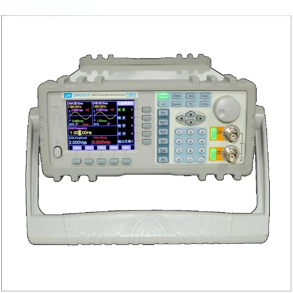 Factory Sales LWG-3020 20MHz DDS Function Signal Generator 100MSa/s 8Bits Portable Arbitrary Waveform Generator for Lab Use