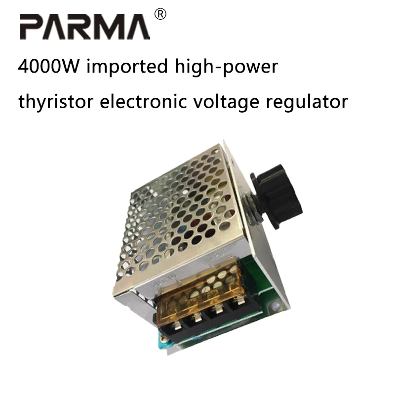 

Silicon-controlled rectifier electronic voltage regulator, high-power 4000W speed control module